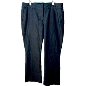 Size 14 Talbots signature cotton blend gray dress pants